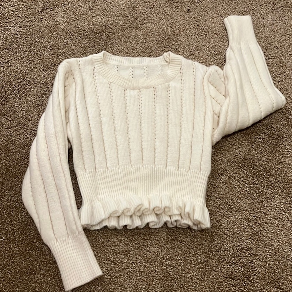 Cropped sweater